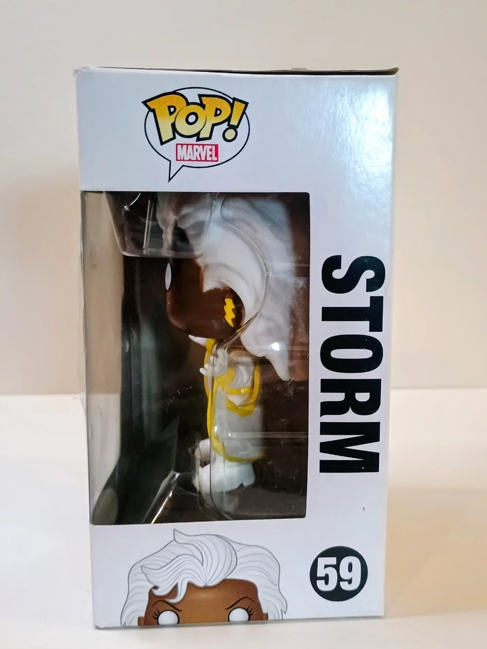 Funko Pop! Marvel Storm Vinyl Figure - White & Yellow